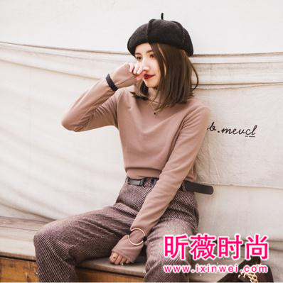 好看又有设计感的打底衫 脱掉外套让你时髦还显瘦