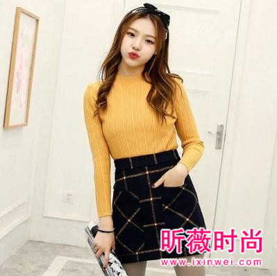 冬季大衣再美也需要一款美美的针织衫来配