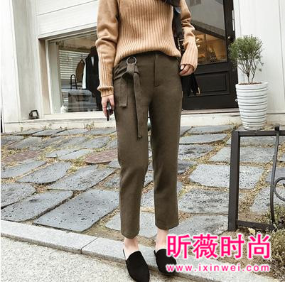 听说冬季裤子这样穿 会一不小心显瘦显高