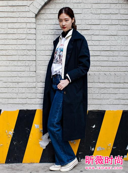 韩国最新时尚街拍 冬季大衣的穿搭灵感