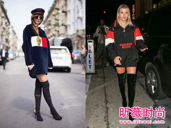 冬季过膝长靴3种搭配 穿出超模般性感美腿 冬季过膝长靴3种搭配 穿出超模般性感美腿