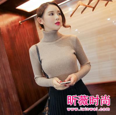 冬日大衣内搭打底 最美不过时尚针织衫
