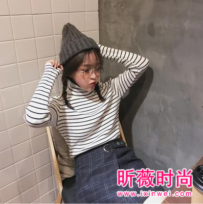 冬日大衣内搭打底 最美不过时尚针织衫