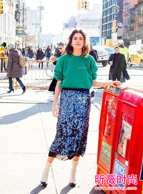 早春跟时尚博主学穿搭 穿的花枝招展才迷人