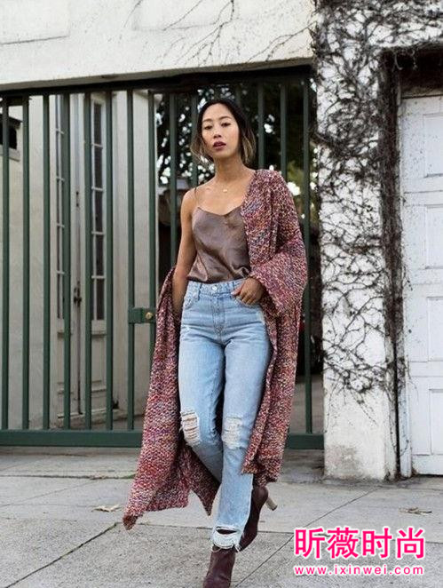 早春跟时尚博主学穿搭 穿的花枝招展才迷人