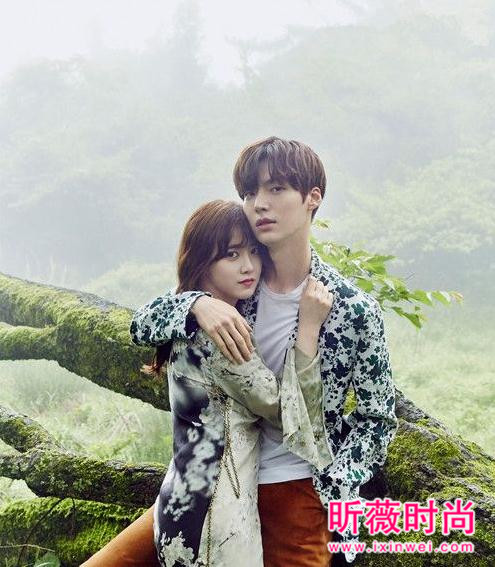 牛奶夫妇婚后甜蜜恩爱 具惠善安宰贤情侣造型