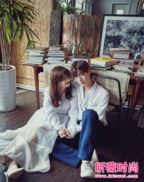 牛奶夫妇婚后甜蜜恩爱 具惠善安宰贤情侣造型