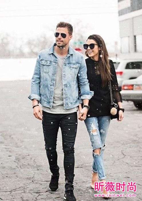 情人节约会就这样穿 闪瞎路人的情侣穿搭
