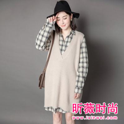 针织背心性价比高 不同内搭不同风格