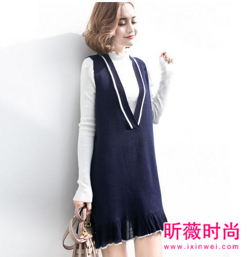冬季简约时尚内搭 选背心裙绝对错不了