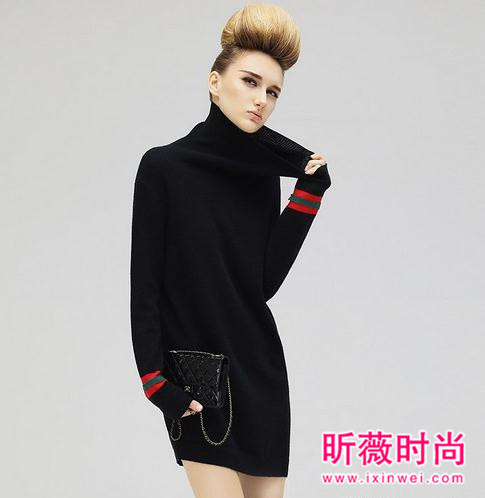 冬季时尚经典黑色穿搭 衣橱里必备的黑色单品