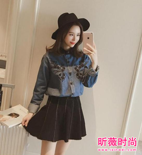 2017春季包臀短裙搭配 简约时尚真是又美又仙