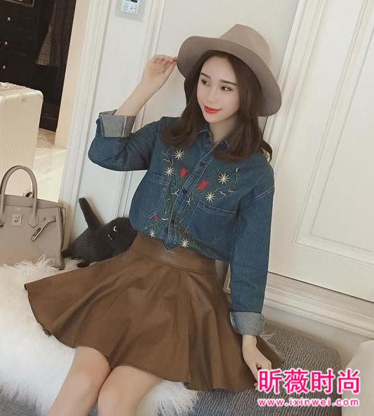 2017春季包臀短裙搭配 简约时尚真是又美又仙