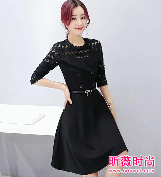 简约又清爽的连衣裙 打造飘逸又动人的你