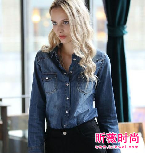 时尚经典流行衬衫 怎么穿都不会腻