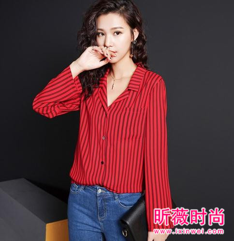 时尚经典流行衬衫 怎么穿都不会腻