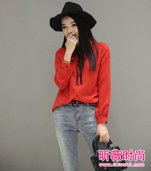 时尚经典流行衬衫 怎么穿都不会腻