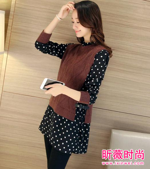 假两件针织衫怎么搭配?这样搭配时尚减龄显气质 假两件针织衫怎么搭配?这样搭配时尚减龄显气质