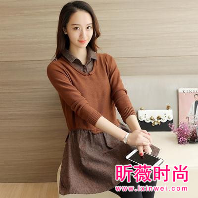 春季针织两件套穿搭 打造出属于自己的风格 春季针织两件套穿搭 打造出属于自己的风格