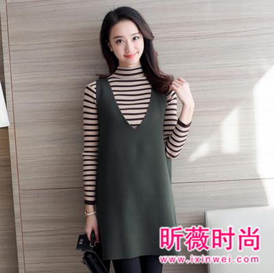 春季针织两件套穿搭 打造出属于自己的风格 春季针织两件套穿搭 打造出属于自己的风格