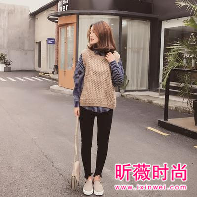 春季针织两件套穿搭 打造出属于自己的风格 春季针织两件套穿搭 打造出属于自己的风格