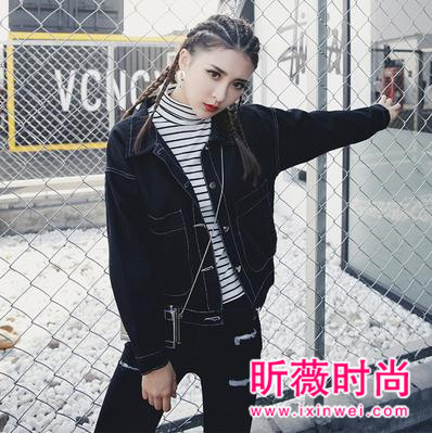 新潮少女心时尚穿搭 牛仔外套帅气撩人 新潮少女心时尚穿搭 牛仔外套帅气撩人