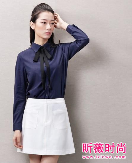 春季衬衫怎么搭配？小清新俏文艺范衬衫穿搭