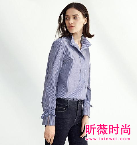 春季衬衫怎么搭配？小清新俏文艺范衬衫穿搭