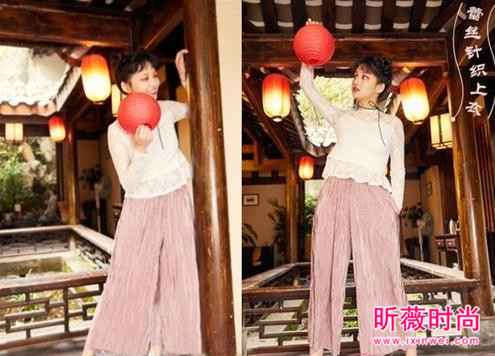 春装新款蕾丝打底衫 迷人蕾丝凸显好身材