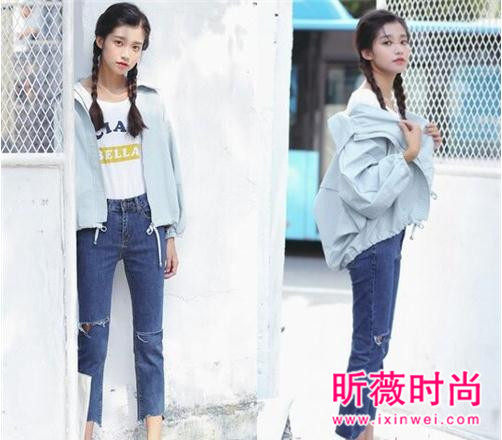 小脚高腰直筒牛仔裤搭配 休闲时尚穿起来又帅气 小脚高腰直筒牛仔裤搭配 休闲时尚穿起来又帅气