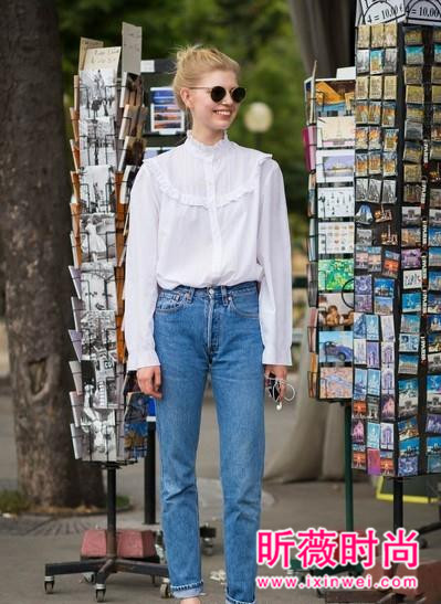 2017春装新款长袖衬衫 时尚休闲优雅气质搭配