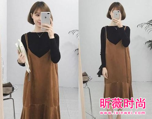 新款吊带长裙怎么搭配？单穿时尚搭配潮流