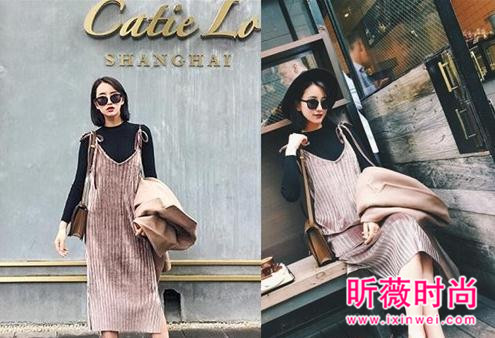 新款吊带长裙怎么搭配？单穿时尚搭配潮流