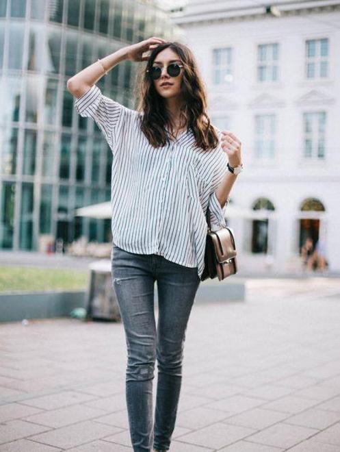 大胸穿什么衣服好看时尚？微胖大胸穿衣显瘦技巧