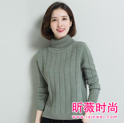 学院风毛衣穿搭示范 韩范的清新感吸睛指数爆表