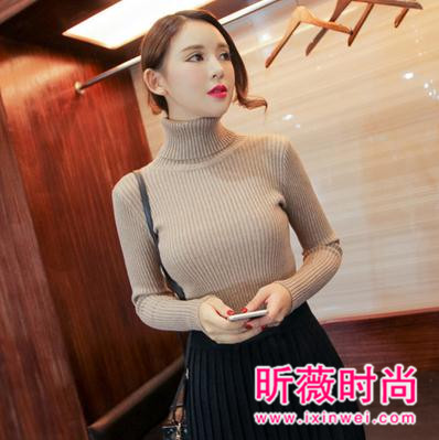 学院风毛衣穿搭示范 韩范的清新感吸睛指数爆表