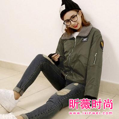 春季飞行夹克外套穿搭 那么酷你不想来一件？