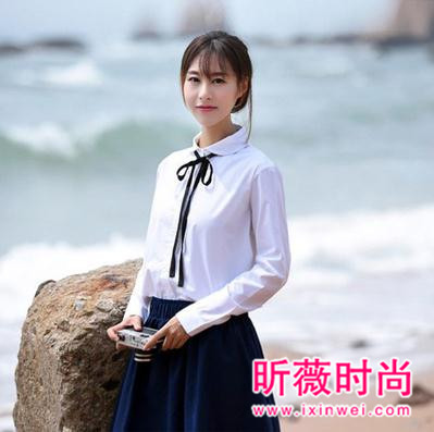春季蝴蝶结服装穿搭 甜美时尚少女心十足