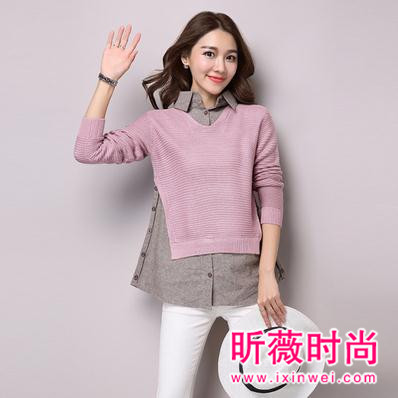 春季针织毛衣两件套 轻松解决搭配小困扰 春季针织毛衣两件套 轻松解决搭配小困扰