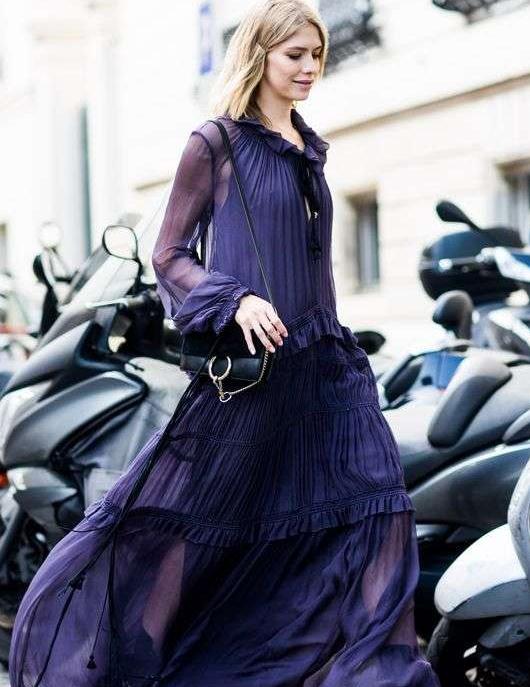 紫色连衣裙配什么鞋子？这些搭配让你气场十足