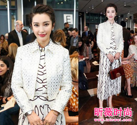 中国女星纽约时装周斗艳 娜扎清新动人李冰冰优雅