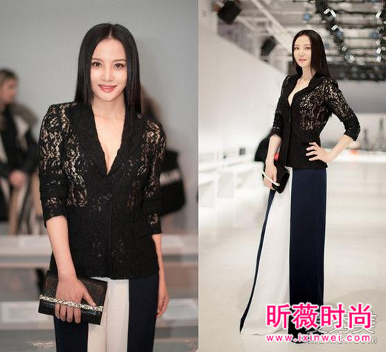 中国女星纽约时装周斗艳 娜扎清新动人李冰冰优雅