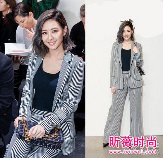 中国女星纽约时装周斗艳 娜扎清新动人李冰冰优雅