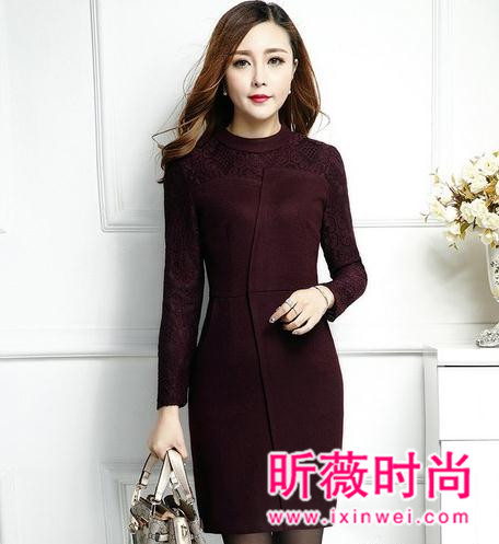 谁说暗色调不能有浪漫气质？时尚暗色系服装搭配