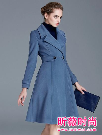 冬季时尚保暖毛呢外套 时尚名媛风气场爆棚