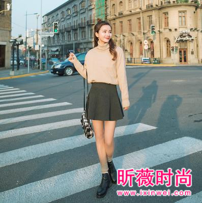 你最心念的冬季裙子穿搭 让你时尚美美哒出街