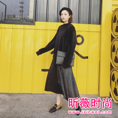 你最心念的冬季裙子穿搭 让你时尚美美哒出街