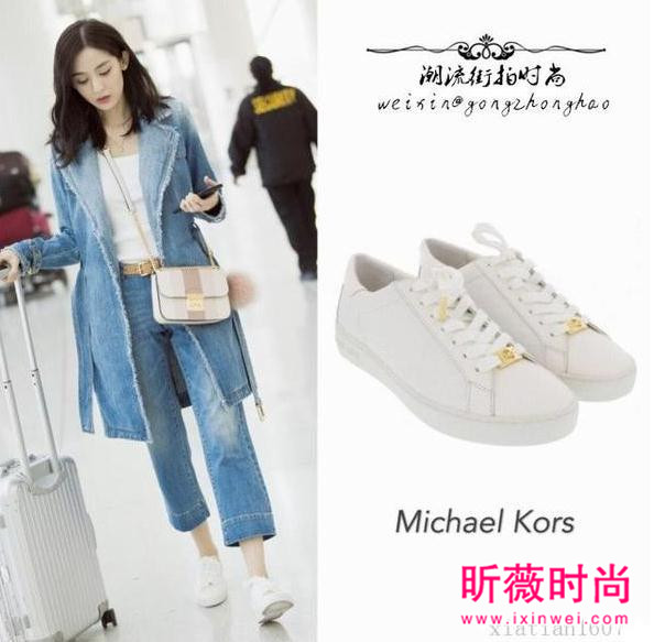 古力娜扎最新街拍牛仔服 被这样穿的娜扎美到了