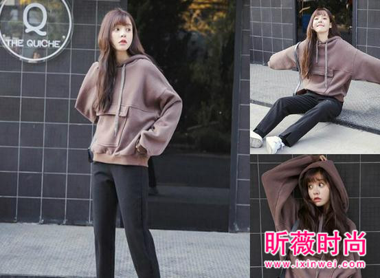 春季新款卫衣怎么搭配？她们的穿搭就是时髦典范