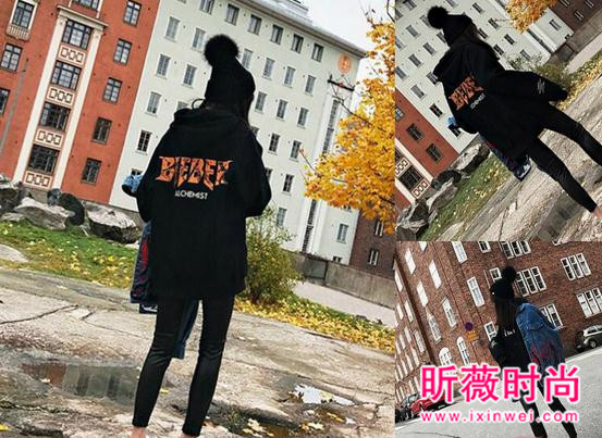 春季新款卫衣怎么搭配？她们的穿搭就是时髦典范